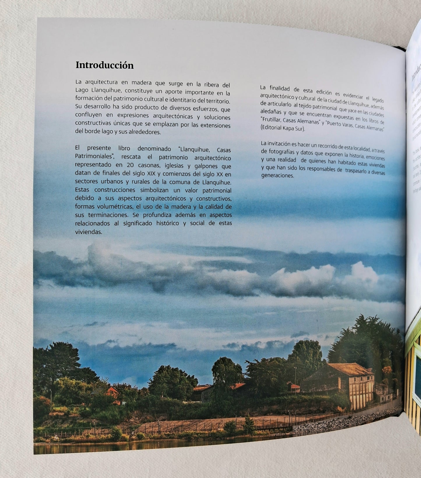 Libro LLANQUIHUE, CASAS PATRIMONIALES.                    Precio lanzamiento.
