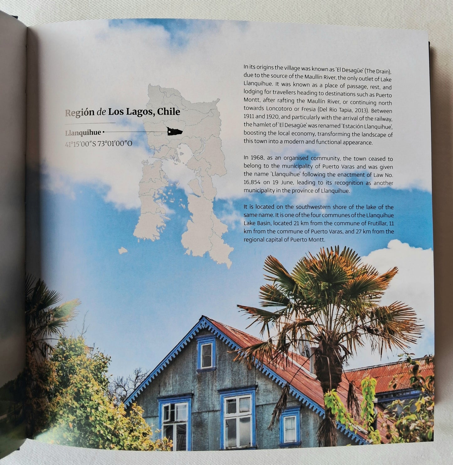 Libro LLANQUIHUE, CASAS PATRIMONIALES.                    Precio lanzamiento.